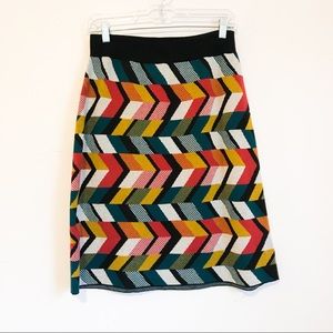 Maeve By Anthropologie Geometric Pencil Skirt